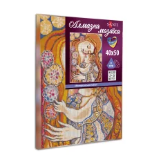 Алмазная мозаика SANTI Материнская любовь 40*50см на подрамнике купить в интернет магазине подарков ПраздникШоп