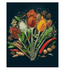 Алмазная мозаика SANTI Вкус специй 40*50см на подрамнике купить в интернет магазине подарков ПраздникШоп