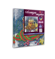 Алмазная мозаика SANTI Ароматный чай 40*40см на подрамнике купить в интернет магазине подарков ПраздникШоп