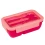 Ланч-бокс Yes Fusion 850 мл с приборами розовый купить в интернет магазине подарков ПраздникШоп