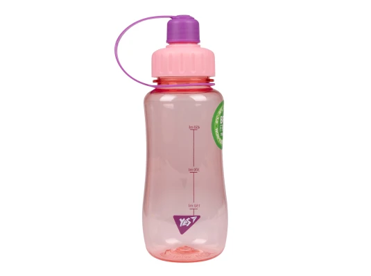 Бутылка для воды Yes Fusion 600 мл розовая купить в интернет магазине подарков ПраздникШоп
