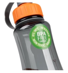 Бутылка для воды Yes Fusion 600 мл серая купить в интернет магазине подарков ПраздникШоп