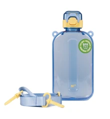 Бутылка-фляга Yes Fusion 750 мл желто-голубая купить в интернет магазине подарков ПраздникШоп