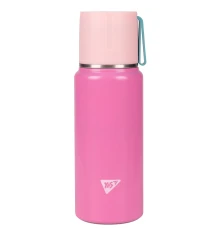 Термос Yes Fusion с чашкой 420 мл розовый купить в интернет магазине подарков ПраздникШоп