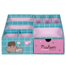 Органайзер настольный Yes Pusheen 8 отделений картон купить в интернет магазине подарков ПраздникШоп