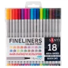 Набор файнлайнеров SANTI 18 цветов