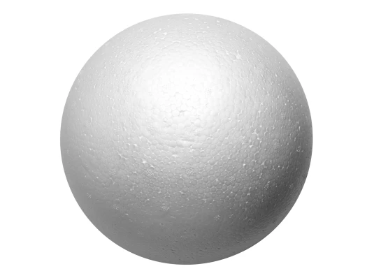 Пенопластовая заготовка SANTI Шар 1 штука  20 см купить в интернет магазине подарков ПраздникШоп