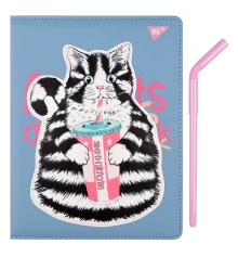 Дневник школьный YES PU Cat купить в интернет магазине подарков ПраздникШоп