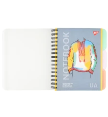 Тетрадь для записей YES Notebook UA А5 144 листа пластиковая обложка купить в интернет магазине подарков ПраздникШоп