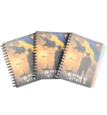 Тетрадь для записей YES Army Ukraine А5 144 листа пластиковая обложка купить в интернет магазине подарков ПраздникШоп