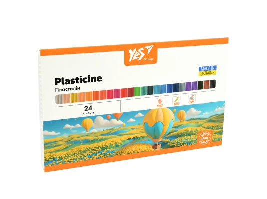 Пластилин Yes Orange Line 24 цвета 480 г купить в интернет магазине подарков ПраздникШоп