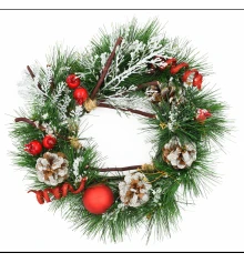 Венок Yes! Fun Рождественская сказка d- 15 см купить в интернет магазине подарков ПраздникШоп