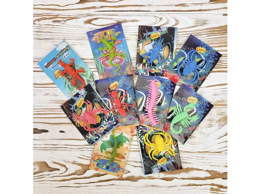 Растущие в воде игрушки 5х3см Пауки купить в интернет магазине подарков ПраздникШоп