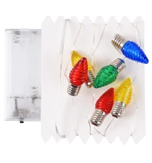 Гирлянда LED Yes! Fun на медной проволоке Шишки 10 LED тепло-белая 1 купить в интернет магазине подарков ПраздникШоп