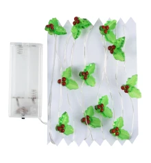 Гирлянда LED Yes! Fun на медной проволоке Омела 20 LED тепло-белая 2 купить в интернет магазине подарков ПраздникШоп