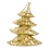 Свеча Yes! Fun Золотая елка 12см парафин купить в интернет магазине подарков ПраздникШоп