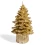 Свеча Yes! Fun Золотая елка 18см парафин купить в интернет магазине подарков ПраздникШоп
