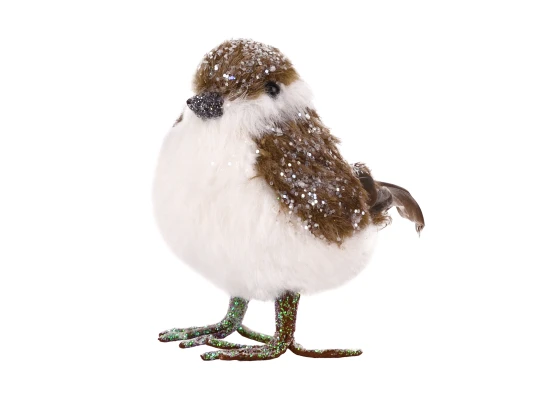 Фигурка новогодняя Yes! Fun Воробей 10см купить в интернет магазине подарков ПраздникШоп