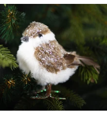 Фигурка новогодняя Yes! Fun Воробей 10см купить в интернет магазине подарков ПраздникШоп