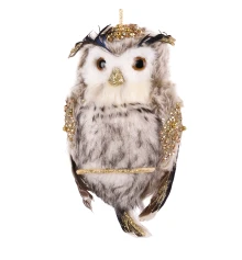 Фигурка новогодняя Yes! Fun Сова 23см купить в интернет магазине подарков ПраздникШоп