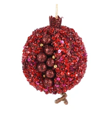 Украшение декоративное Yes! Fun Гранат 12см бордо купить в интернет магазине подарков ПраздникШоп