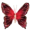 Украшение декоративное Yes! Fun Бабочка 18см бордо