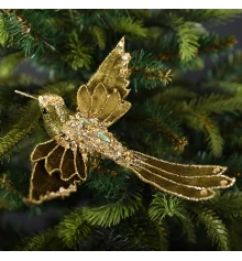 Фигурка декоративная Yes! Fun Птичка 21см темно-зеленая купить в интернет магазине подарков ПраздникШоп