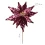 Цветок декоративный Yes! Fun Пуансеттия бордо фольга 28см купить в интернет магазине подарков ПраздникШоп