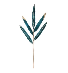 Ветка декоративная Yes! Fun Листья изумрудная 85см купить в интернет магазине подарков ПраздникШоп