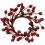 Венок-подсвечник Yes! Fun Красные ягоды купить в интернет магазине подарков ПраздникШоп