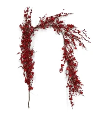 Ветка декоративная Yes! Fun Красные ягоды купить в интернет магазине подарков ПраздникШоп