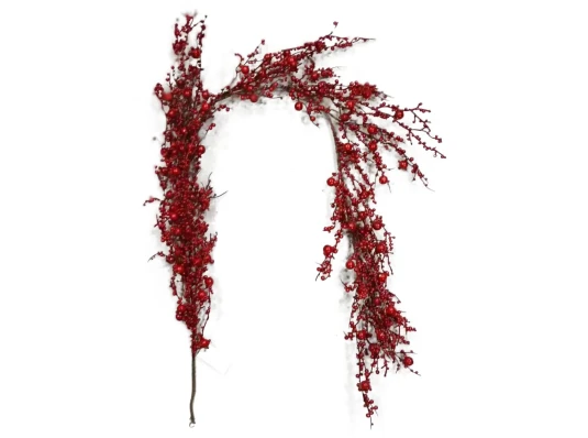 Ветка декоративная Yes! Fun Красные ягоды купить в интернет магазине подарков ПраздникШоп