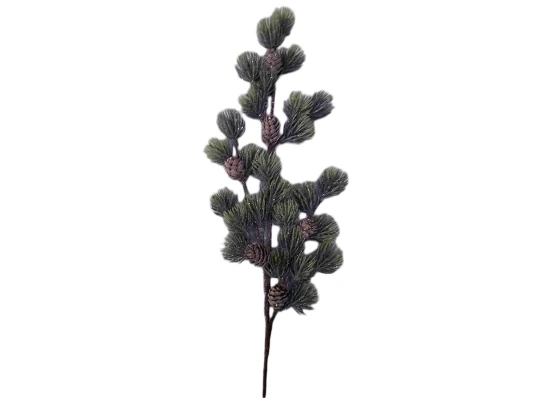 Ветка декоративная Yes! Fun Хвойная с шишками купить в интернет магазине подарков ПраздникШоп