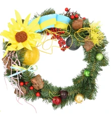 Венок Yes! Fun Щира Україна d-30 см купить в интернет магазине подарков ПраздникШоп