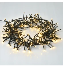 Электрогирлянда уличная Yes! Fun Кластер 250 LED тепло-белая 5 м мерцание купить в интернет магазине подарков ПраздникШоп