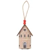 Фигурка декоративная Yes! Fun Домик 10см подвеска дерево LED