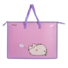Папка портфель Yes Pusheen А3 с тканевыми ручками