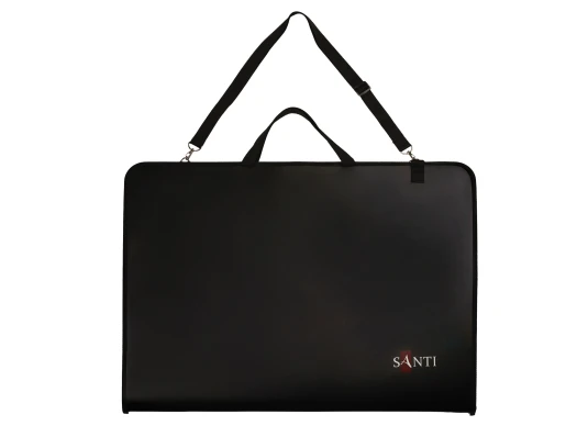 Папка портфель Santi А2 для эскизов черная купить в интернет магазине подарков ПраздникШоп