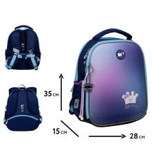 Рюкзак школьный каркасный YES Little Queen H-100 купить в интернет магазине подарков ПраздникШоп