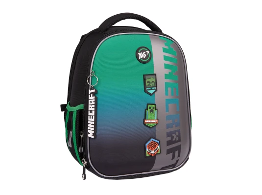 Рюкзак школьный каркасный YES Minecraft Icons H-100 купить в интернет магазине подарков ПраздникШоп