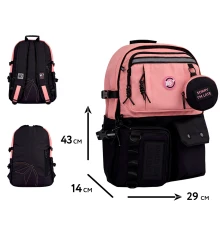 Рюкзак YES Pink T-107 купить в интернет магазине подарков ПраздникШоп