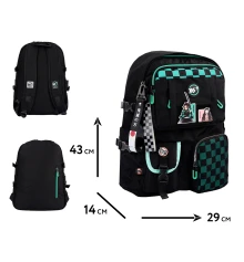 Рюкзак YES Demon Slayer Tanjiro T-107 купить в интернет магазине подарков ПраздникШоп