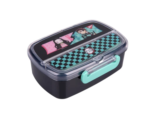 Ланч-бокс Yes Demon Slayer 750 мл с приборами купить в интернет магазине подарков ПраздникШоп