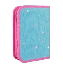 Пенал твердый одинарный с двумя клапанами Yes Funny Bunny  HP-04 купить в интернет магазине подарков ПраздникШоп