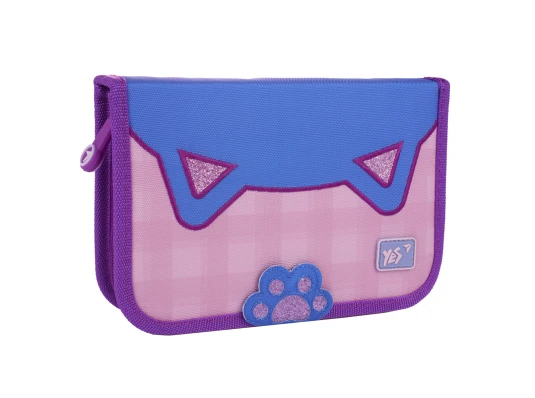 Пенал твердый одинарный с клапаном Yes Lovely Kitty HP-03 купить в интернет магазине подарков ПраздникШоп