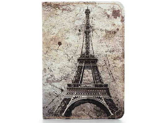 Шкіряна обкладинка на паспорт Париж купить в интернет магазине подарков ПраздникШоп