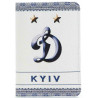 Кожаная обложка на паспорт "Динамо Киев"