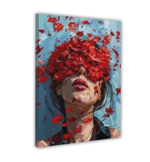 Картина по номерам с алмазной мозаикой SANTI Вдохновение купить в интернет магазине подарков ПраздникШоп