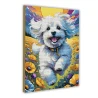 Картина за номерами з алмазною мозаїкою SANTI Пухнаста радість, 40*50см
