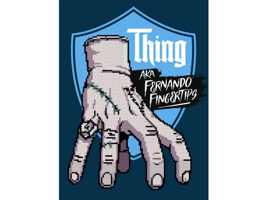 Картина по номерам с алмазной мозаикой SANTI Уэнсдэй Вещь лучший друг 30х40 см купить в интернет магазине подарков ПраздникШоп